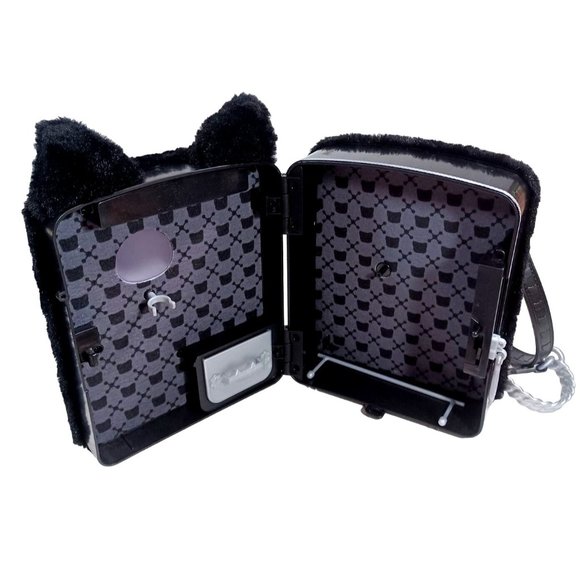 Na! Na! Na! Surprise Plush Backpack Bedroom Case ONLY Black Kitty Cat - Picture 5 of 5
